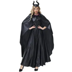 Women's Maleficent Dark Queen costume suit Cosplay Halloween Costumes for adult