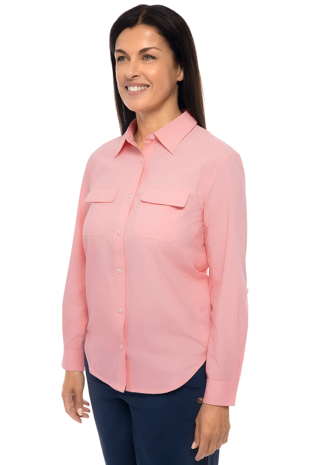 Women's Mylitta Travel Shirt  |  Peachy Pink