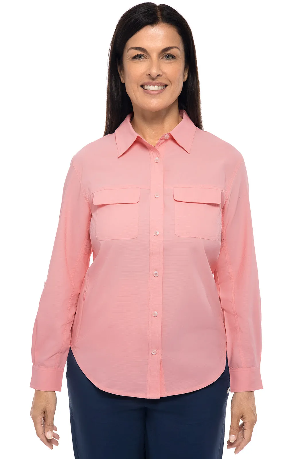 Women's Mylitta Travel Shirt  |  Peachy Pink