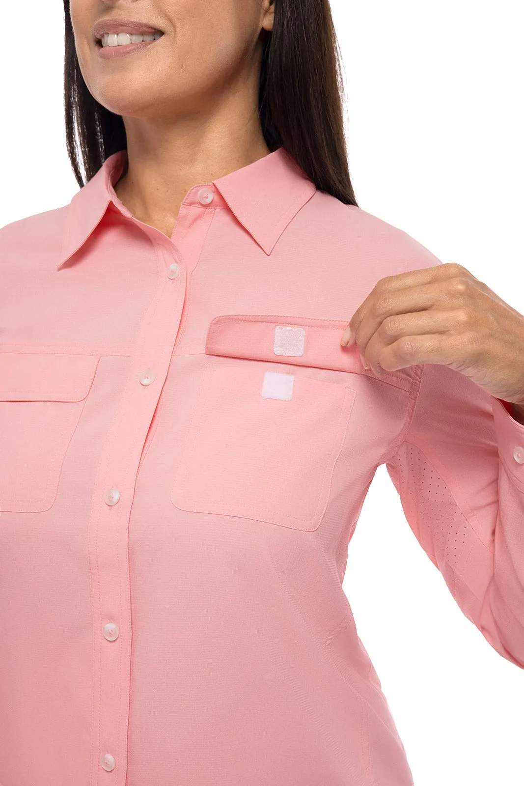 Women's Mylitta Travel Shirt  |  Peachy Pink