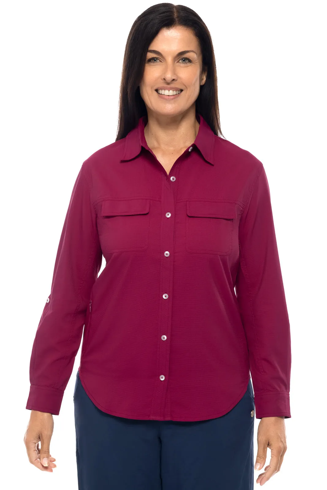 Women's Mylitta Travel Shirt  |  Red Crush