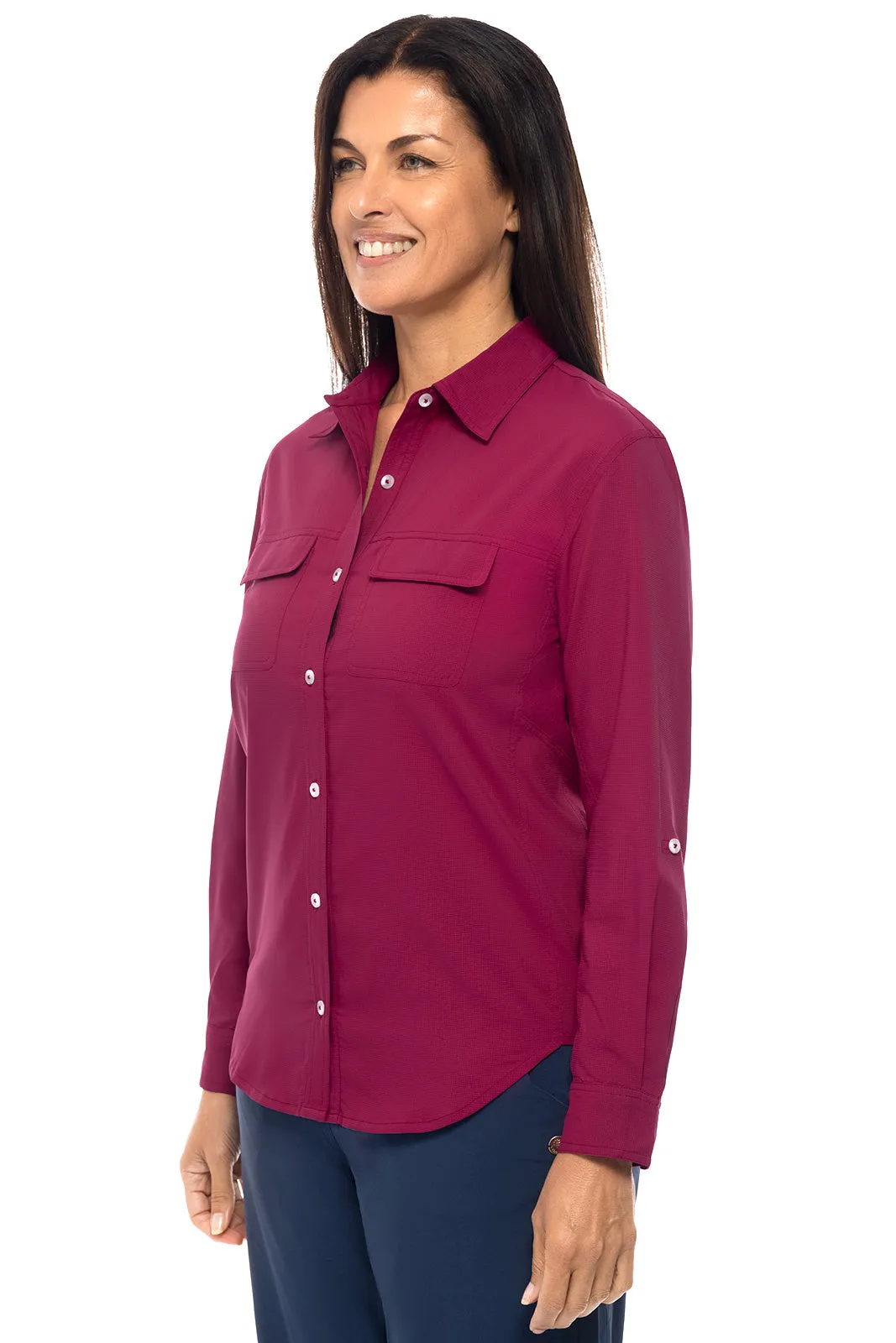 Women's Mylitta Travel Shirt  |  Red Crush